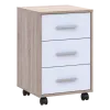 Тумба Doros Т3 Дуб сонома/Белый 43х42х66,4 (41902060)