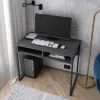 Стол письменный Doros Барт Графит с полкой 100х55х78.1 (41510113)