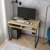 Стіл письмовий Doros Барт Дуб Евок з полицею 100х55х78.1 (41510114)