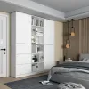 Шафа для одягу Doros Морган Біла ДСП/Шухляді 180х38.5х210 (42002246)