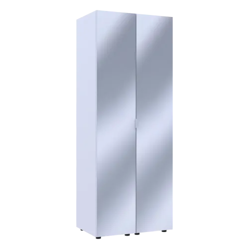 Шафа Doros Гелар Білий 2 Дзеркала 78х49.5х203.4 (42002163)