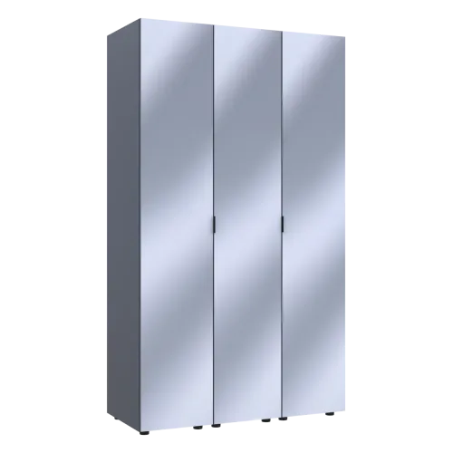 Шафа Doros Гелар Графіт 3 Дзеркала 117х49.5х203.4 (42002167)