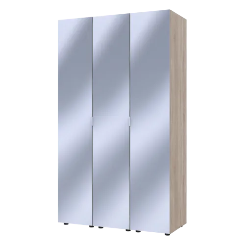 Шафа Doros Гелар Дуб Сонома 3 Дзеркала 117х49.5х203.4 (42002168)