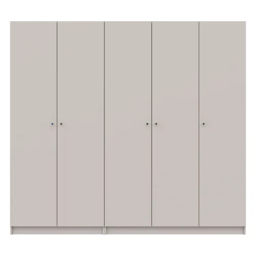 Шафа для одягу Doros Промо Кашемір 2+3 ДСП 225х48х204 (80737673)