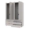 Шафа для одягу Doros Гелар Шафа Кашемір 2+2 ДСП 155х49.5х203.4 (80737637)