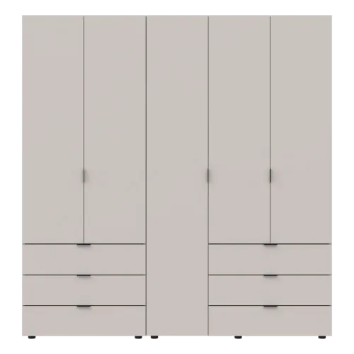 Шафа для одягу Doros Гелар Шафа Кашемір 2+3 ДСП 193.7х49.5х203.4 (80737638)