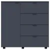 Комод Doros GС1 Графит 100х40х81,2 (41510069)