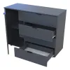 Комод Doros GС1 Графит 100х40х81,2 (41510069)
