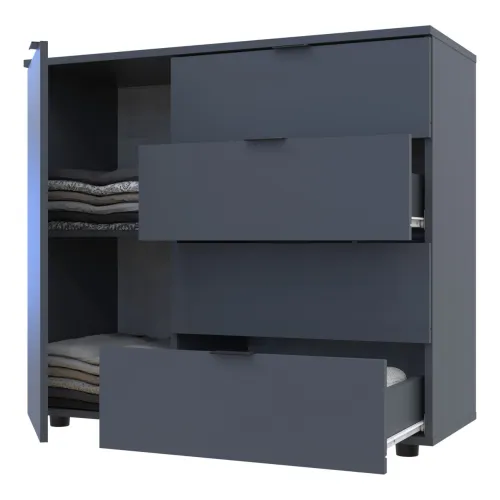 Комод Doros GС1 Графит 100х40х81,2 (41510069)