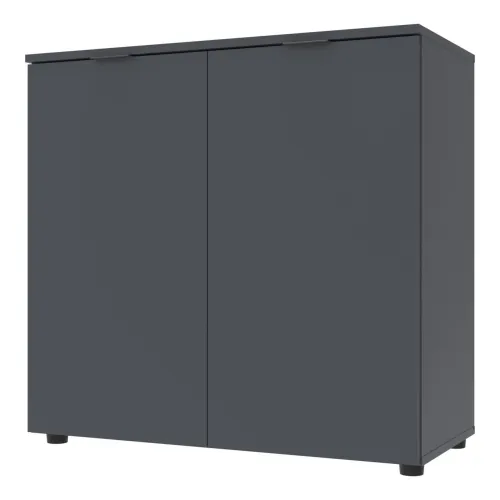 Комод Doros Рон 3 2 фасада Графит 80х38х81 (41516002)