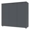 Комод Doros Рон 6 3 фасада Графит 120х38х100 (41516000)