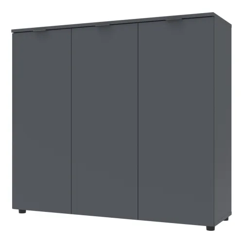 Комод Doros Рон 6 3 фасада Графит 120х38х100 (41516000)
