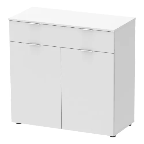 Комод Doros Рон 2 2 фасады 1 шухляда Белый 80х38х100 (41516003)
