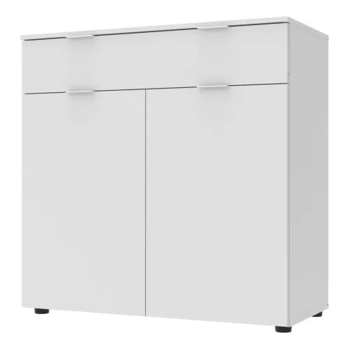 Комод Doros Рон 2 2 фасады 1 шухляда Белый 80х38х100 (41516003)