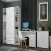 Комод Doros Рон 3 2 фасада Белый 80х38х81 (41516001)