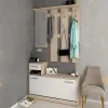 Передпокій Doros Alice Білий/Дуб Cонома 1 дзеркало 100х25х182,9 (44900238)