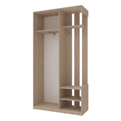 Передпокій Doros City One Door Дуб Cонома 1 Дзеркало 110х45х210 (44900083)