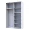 Шафа купе Doros G-Caiser Біла 2 Дзеркала / 3 частини 160х60х240 (42002102)