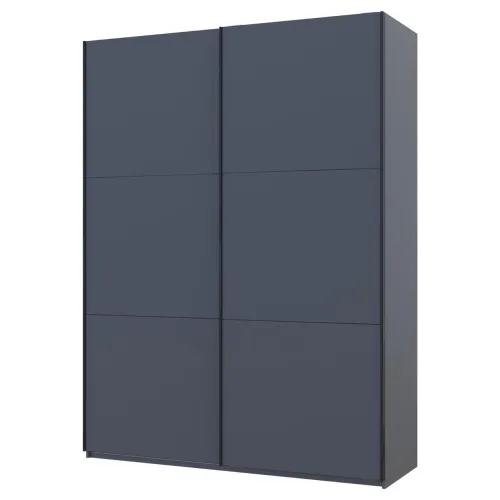 Шафа купе Doros G-Caiser Графіт Графіт 2 ДСП 160х60х240 (42005085)