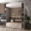 Шафа купе Doros G-Caiser Біла 2 Дзеркала 180х60х240 (42005019)