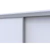 Шкаф купе Сити Лайт Слим Белое Дерево Стекло Серое 120х45х225 (44900294)