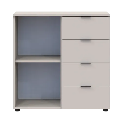 Комод Doros Рон 1 1 фасад 4 шухляды Кашемир 80х38х81 (41516043)