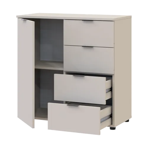 Комод Doros Рон 1 1 фасад 4 шухляды Кашемир 80х38х81 (41516043)