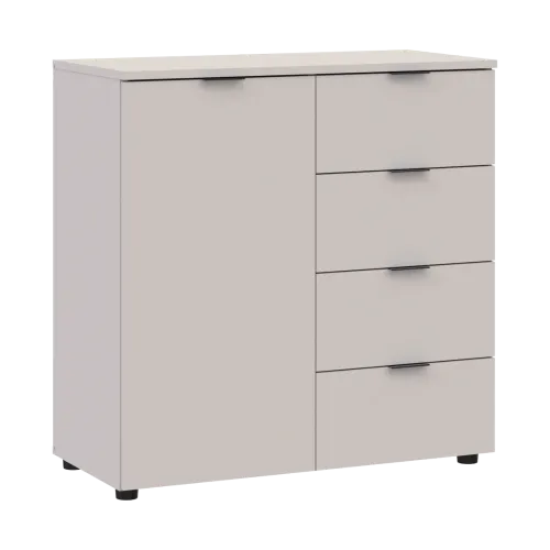 Комод Doros Рон 1 1 фасад 4 шухляды Кашемир 80х38х81 (41516043)