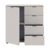Комод Doros Рон 1 1 фасад 4 шухляды Кашемир 80х38х81 (41516043)