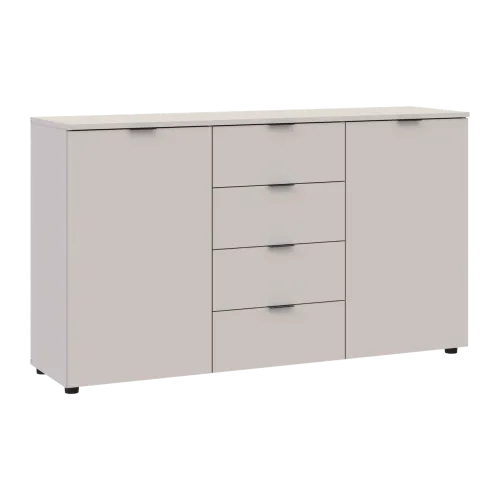 Комод Doros Рон 5 2 фасада 4 шухляды Кашемир 140х38х81 (41516047)