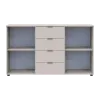 Комод Doros Рон 5 2 фасада 4 шухляды Кашемир 140х38х81 (41516047)