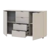 Комод Doros Рон 5 2 фасада 4 шухляды Кашемир 140х38х81 (41516047)