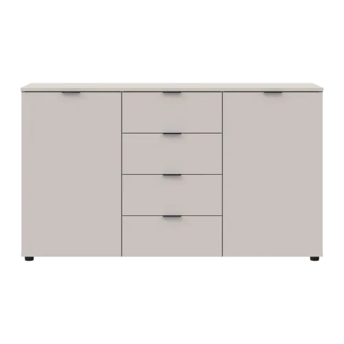 Комод Doros Рон 5 2 фасада 4 шухляды Кашемир 140х38х81 (41516047)