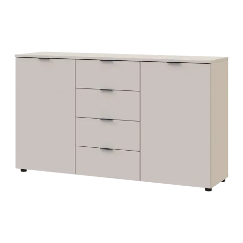 Комод Doros Рон 5 2 фасада 4 шухляды Кашемир 140х38х81 (41516047)