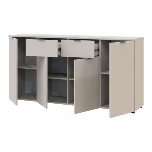 Комод Doros Рон 7 4 фасада 2 шухляды Кашемир 160х38х81 (41516049)