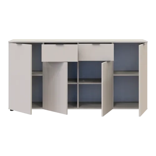 Комод Doros Рон 7 4 фасада 2 шухляды Кашемир 160х38х81 (41516049)