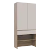 Прихожая Doros Сплит Дуб Артизан/Кашемир ДСП 94х39х200 (44900270)