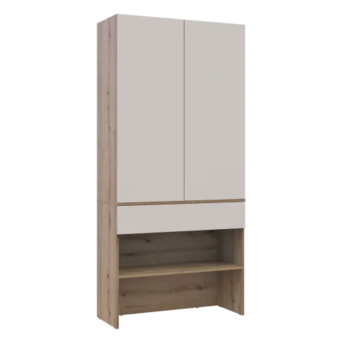 Прихожая Doros Сплит Дуб Артизан/Кашемир ДСП 94х39х200 (44900270)