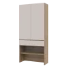 Прихожая Doros Сплит Дуб Артизан/Кашемир ДСП 94х39х200 (44900270)