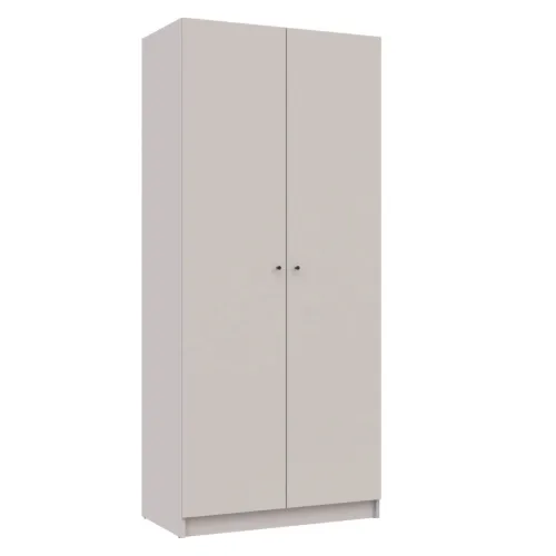 Шафа для одягу Doros Promo з полицями Кашемір 2 ДСП 90х48х204 (80737670)
