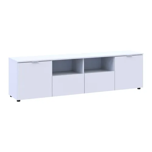 Комод Doros Рон 4 Белый 2 фасада 2 шухляды 180х38х50 (44900221)