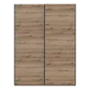 Шафа купе Doros G-Caiser Дуб Евок 2 ДСП / 3 частини 180х60х240 (80737748)