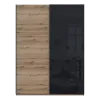 Шафа купе Doros G-Caiser Дуб Евок 1 ДСП / 1 Скло / 3 частини 180х60х240 (80737750)
