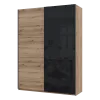 Шафа купе Doros G-Caiser Дуб Евок 1 ДСП / 1 Скло / 3 частини 180х60х240 (80737750)