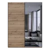 Шафа купе Doros G-Caiser Дуб Євок 1 ДСП / 1 дзеркало 180х60х240 (80737749)