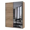 Шафа купе Doros G-Caiser Дуб Євок 1 ДСП / 1 дзеркало 180х60х240 (80737749)