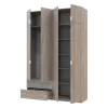 Шафа для одягу Doros Лукас Дуб Сонома 160х50х240 (80737730)
