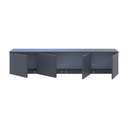 Тумба ТВ Doros Левия Графит 4Д 160х35х33 (41516088)