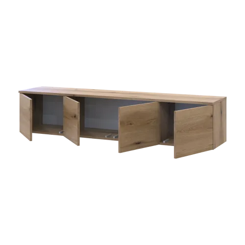 Тумба ТВ Doros Левия Дуб Эвок 4Д 160х35х33 (41516094)