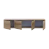 Тумба ТВ Doros Левия Дуб Эвок 4Д 160х35х33 (41516094)